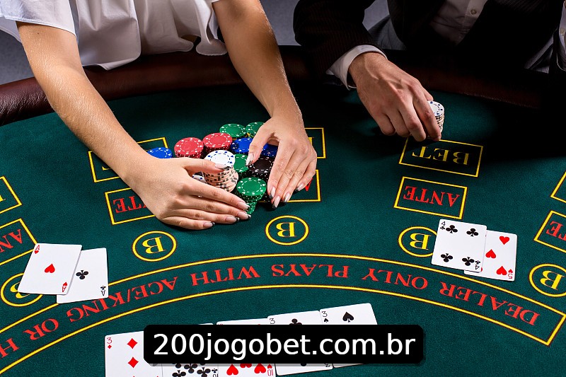 Mesa de Blackjack 200jogo